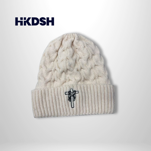 HKDSH Cable Knit Beanie